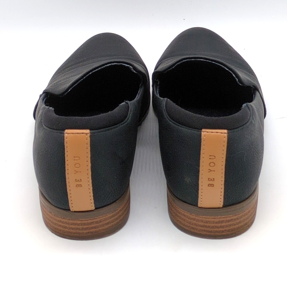 Dr. Scholl's Shoes Womens Rate Black 8.5 Faux Leather Loafer Walking Comfort - Picture 2 of 11